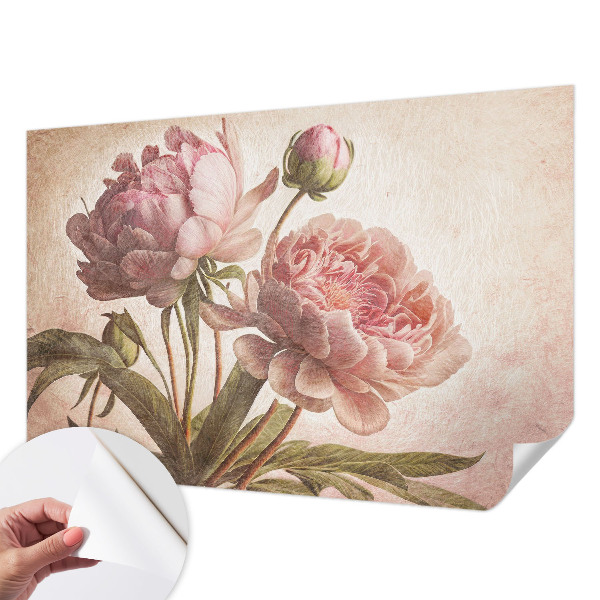 Fototapet för barn Delikata pioner