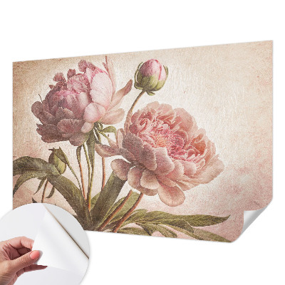 Fototapet för barn Delikata pioner