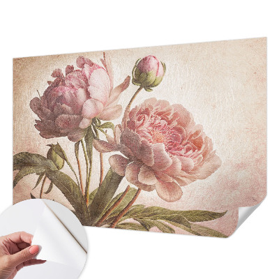 Fototapet för barn Delikata pioner