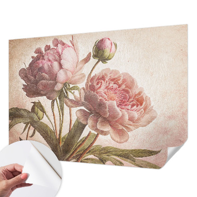 Fototapet för barn Delikata pioner