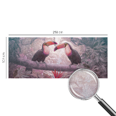 Självhäftande fotovägg Exotiskt par