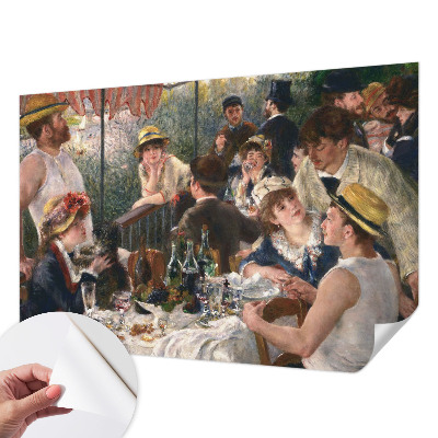 3D fototapet med motiv av sommarfest