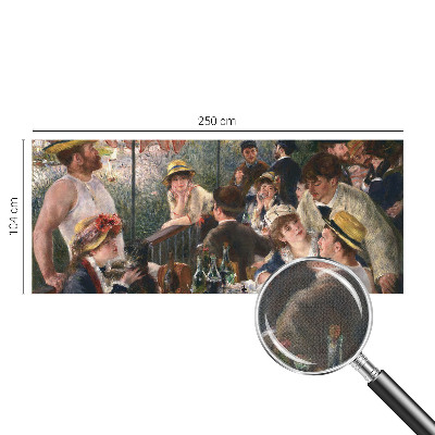 3D fototapet med motiv av sommarfest