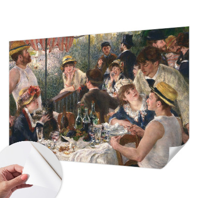 3D fototapet med motiv av sommarfest