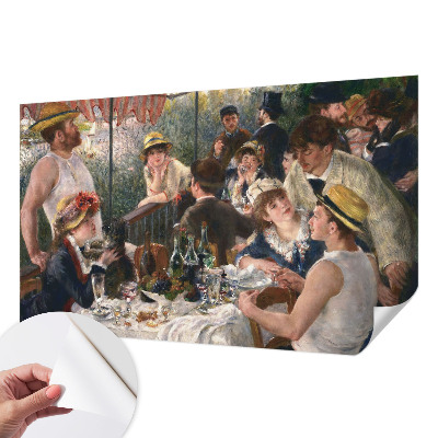 3D fototapet med motiv av sommarfest