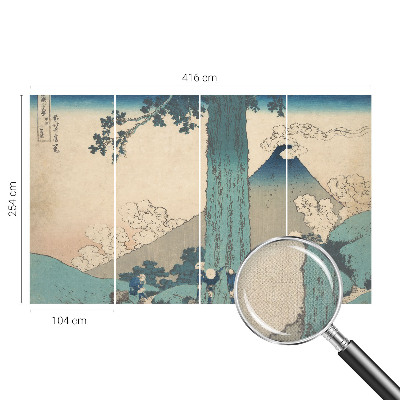 Fototapet barn Bergspanorama