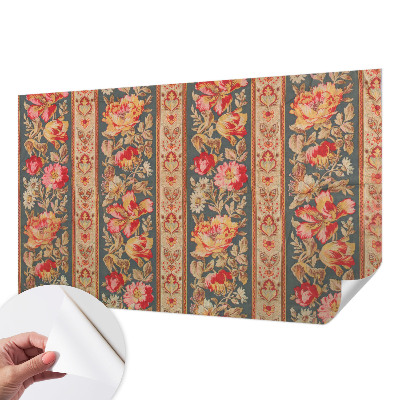 Fototapet för barn Färgglada blommor