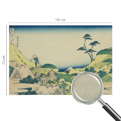 Peel and stick fototapet med motiv av ett landsbygdslandskap