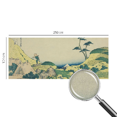 Peel and stick fototapet med motiv av ett landsbygdslandskap