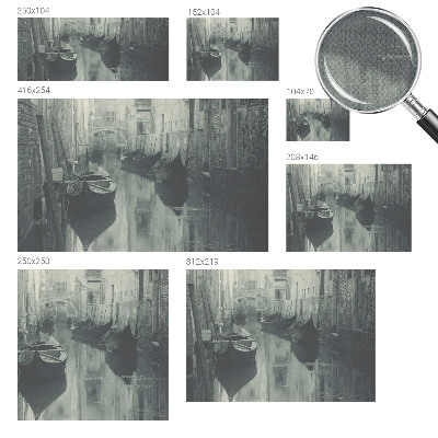 Fototapet barn Gammal kanal