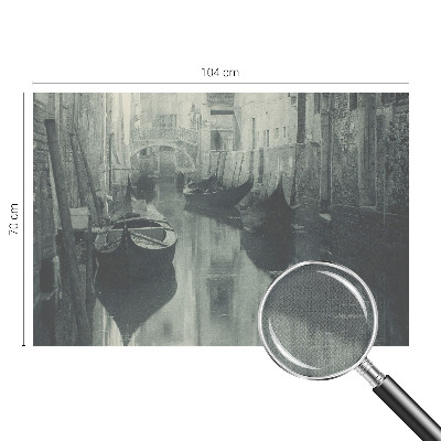 Fototapet barn Gammal kanal