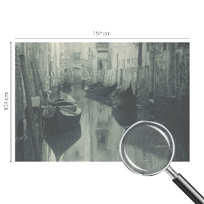 Fototapet barn Gammal kanal