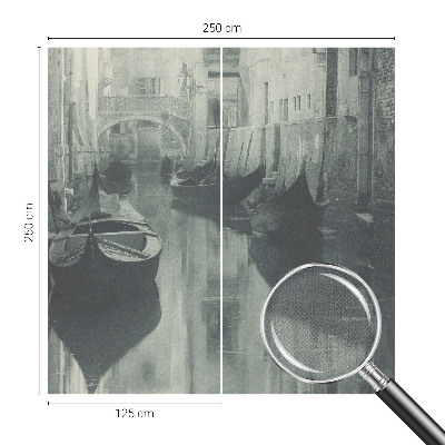 Fototapet barn Gammal kanal