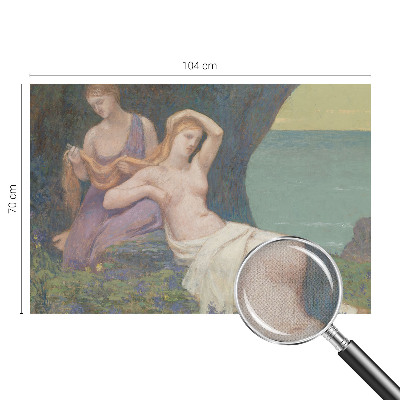 3D fototapet Strandscen