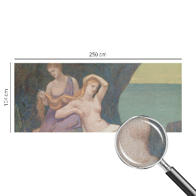 3D fototapet Strandscen