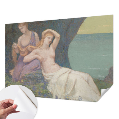 3D fototapet Strandscen