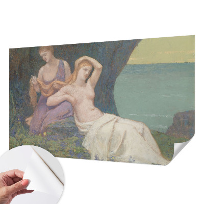 3D fototapet Strandscen