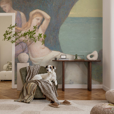 3D fototapet Strandscen