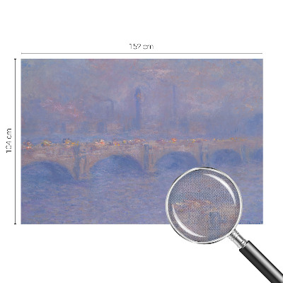 Fototapet barnrum Blå bron