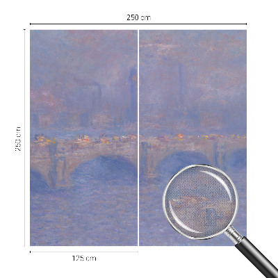 Fototapet barnrum Blå bron