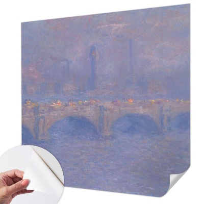 Fototapet barnrum Blå bron