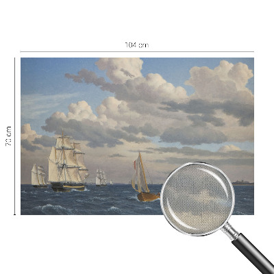 Självhäftande fototapet Havsäventyr