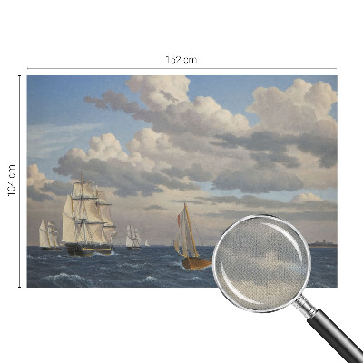 Självhäftande fototapet Havsäventyr