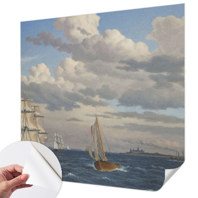 Självhäftande fototapet Havsäventyr