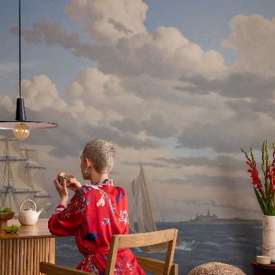 Självhäftande fototapet Havsäventyr