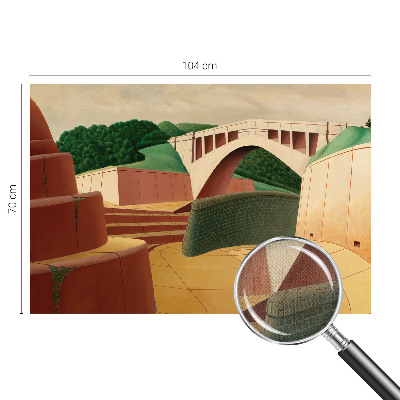 Fototapet för barn Fridfullt landskap