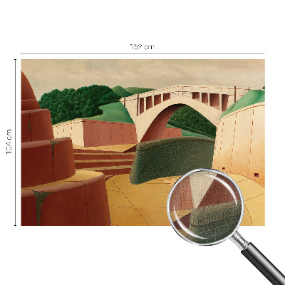 Fototapet för barn Fridfullt landskap