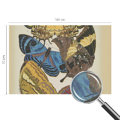 Självhäftande fotovägg Inspiration med fjärilar