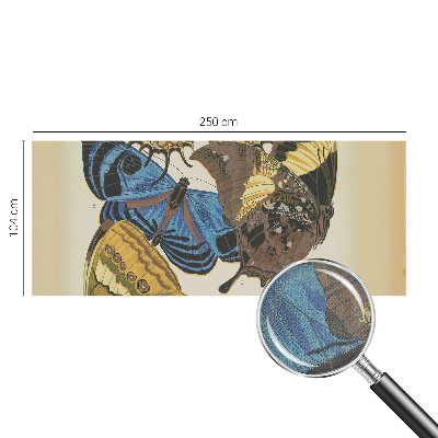 Självhäftande fotovägg Inspiration med fjärilar