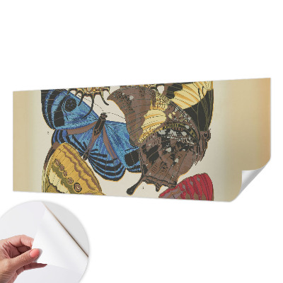 Självhäftande fotovägg Inspiration med fjärilar