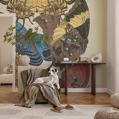 Självhäftande fotovägg Inspiration med fjärilar