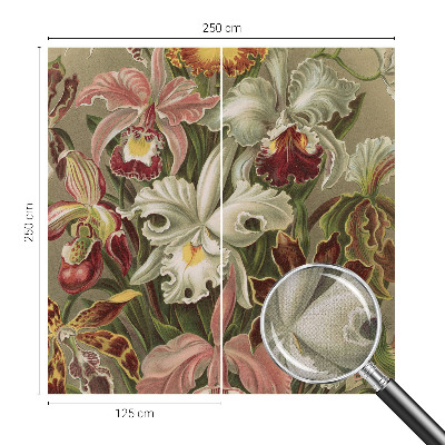 Peel and stick fototapet Blommig elegans