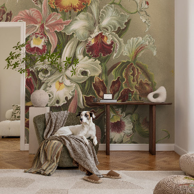 Peel and stick fototapet Blommig elegans