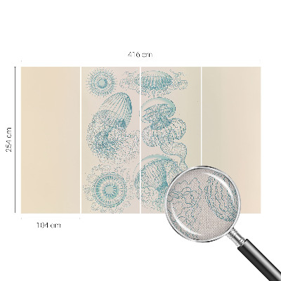 3D fototapet Havsmaneter