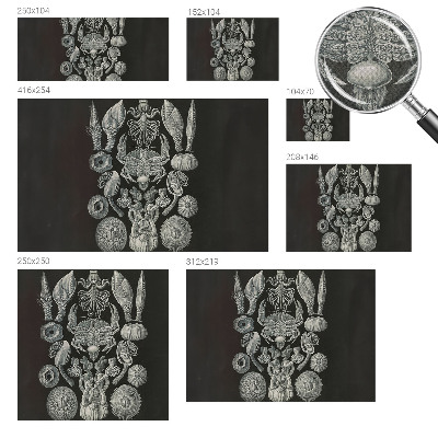 Fototapet för barn Undervattensformer