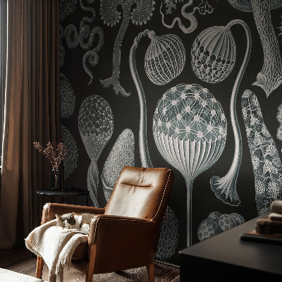 Självhäftande fototapet Magiska växter