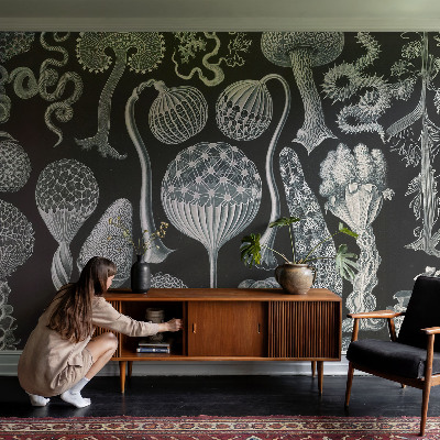 Självhäftande fototapet Magiska växter