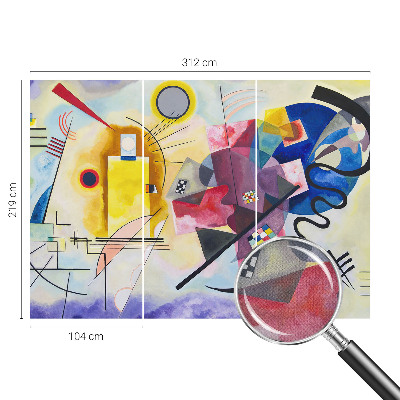 Fototapet för barn Färgglad abstraktion