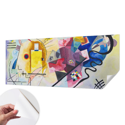 Fototapet för barn med en färgglad abstrakt design