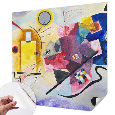 Fototapet för barn med en färgglad abstrakt design