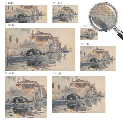 Peel and stick fototapet med motivet 