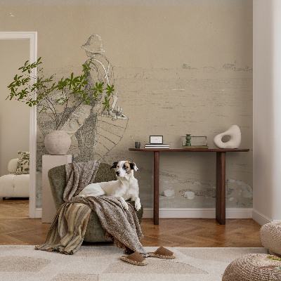 Peel and stick fototapet Nostalgisk scen