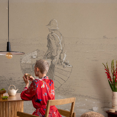 Peel and stick fototapet Nostalgisk scen