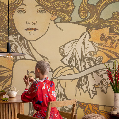 Fototapet barnrum Vårlig elegans