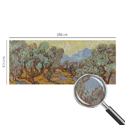 Självhäftande fotovägg Olivträd