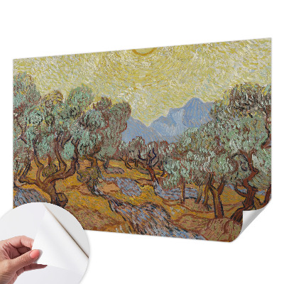 Självhäftande fotovägg Olivträd